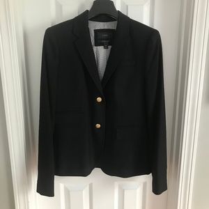 J. Crew Black School Boy Blazer